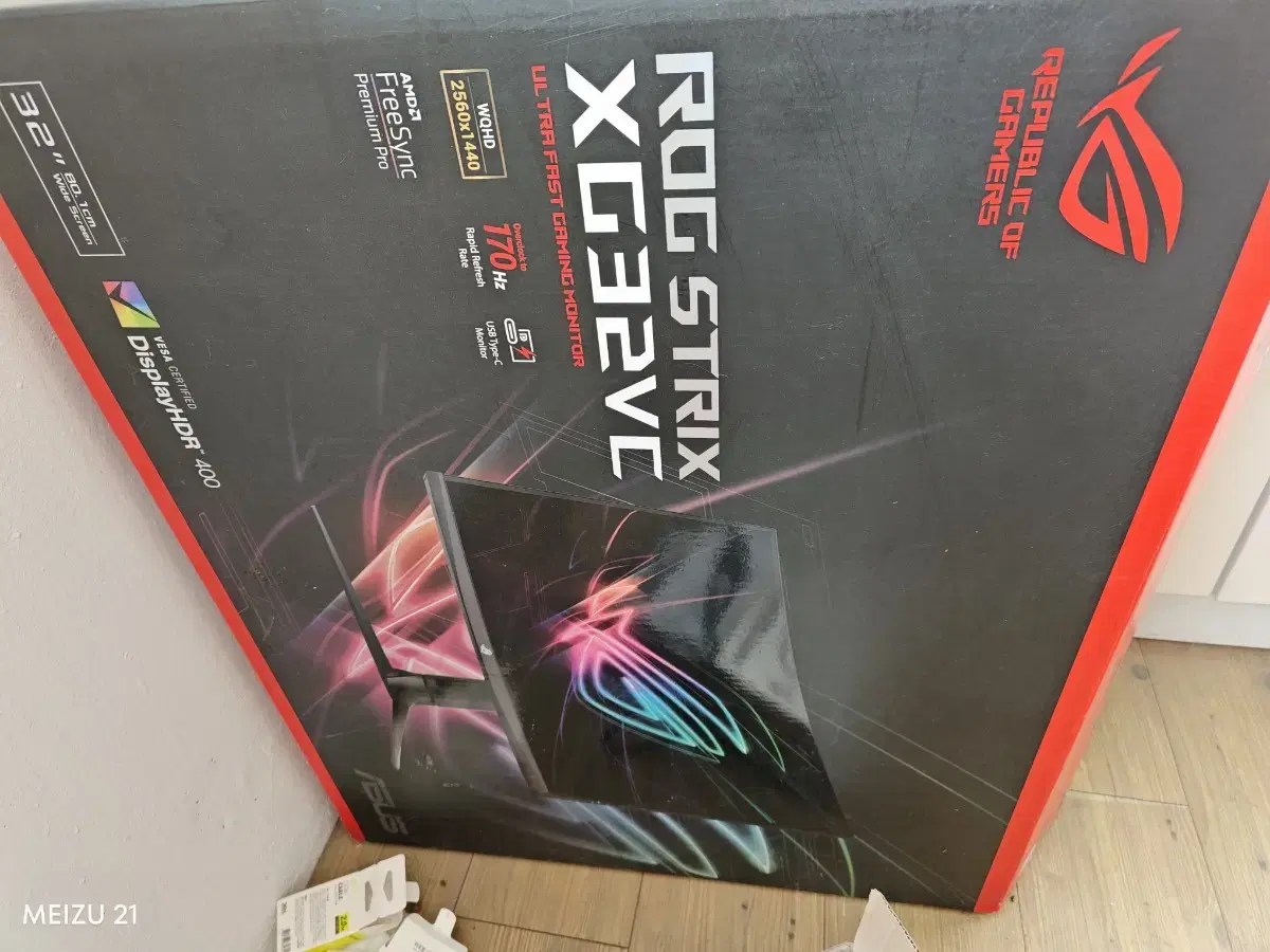 ASUS ROG STRIX XG32VC 모니터